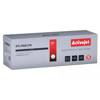 Tonerikassett ActiveJet ATL-MS617N must Lexmarkile, 20000 lehekülge, üksikpakend