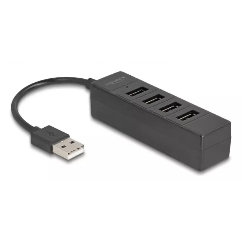 USB-jaotur DeLOCK 64334 Type-A 480 Mbit/s must