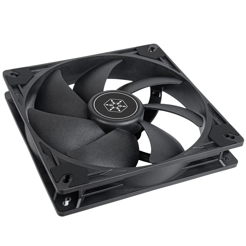 SilverStone VISTA SST-VS140B 140 mm PWM korpuse ventilaator - must