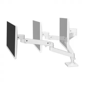 Ergotron LX Pro - Kinnituskomplekt (Monitori käsi) - LCD-ekraanile - Alumiinium - Valge - Ekraani suurus: kuni 86,4 cm (kuni 34 tolli) (45-682-290)
