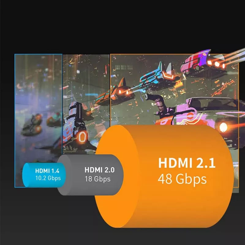 HDMI-kaabel MANTA HDMI-3MC 3 m — toetab kuni 8K eraldusvõimet