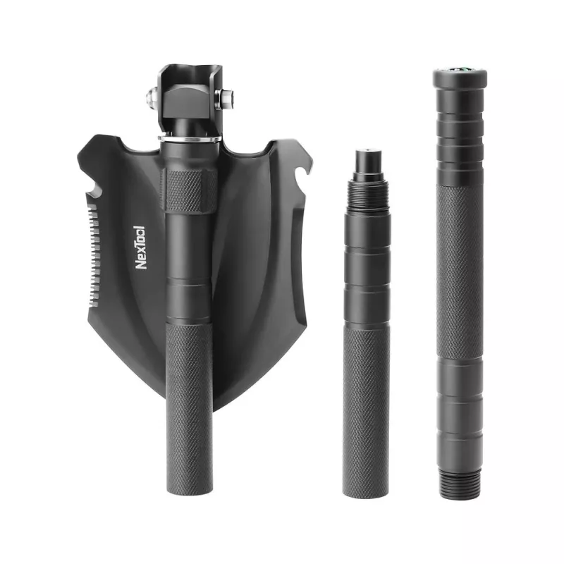 Keskmine mitmeotstarbeline labidas Nextool NE20206, alumiiniumist käepide, pikkus 830 mm, tera laius 140 mm, 1,03 kg