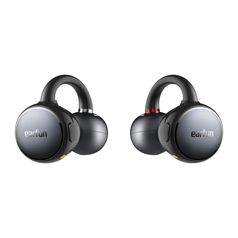 Juhtmeta kõrvapealsed kõrvaklapid Earfun Clip (must) mudel CW100G