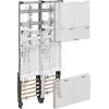 complete panel 2ZP eHz H1050mm 2-field NRW version SH HH MV Avacon ZK3EL22 (ZK3EL22)