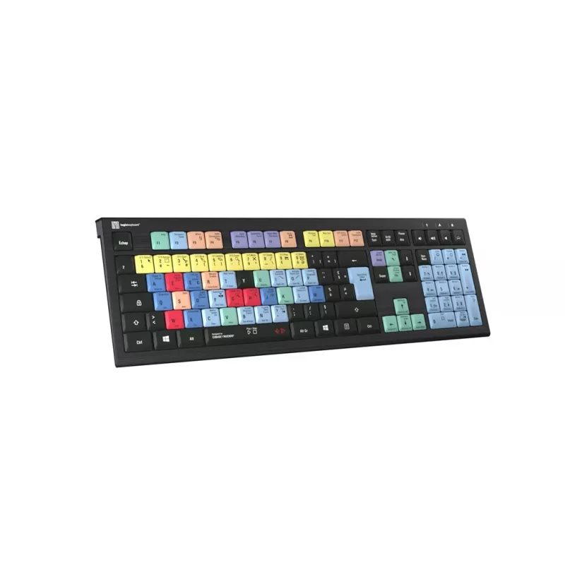 Klaviatuur Logickeyboard LKB-CBASE-A2PC-FR universaalne USB AZERTY prantsuse must