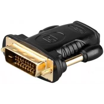 Goobay HDMI/DVI-D adapter, HDMI standard-pesa (tüüp A) -> DVI-D (24+1) pistik (68931)