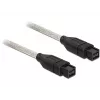 FireWire kaabel DeLOCK FireWire B/B 1,0 m hall