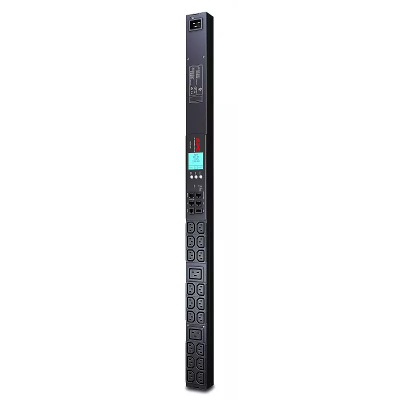 APC AP8858 toitejaotusseade (PDU) 20 vahelduvvoolu väljundit 0U Must