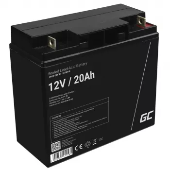 Green Cell AGM10 tööstuslik laetav aku Suletud pliiaku (VRLA) 20000 mAh 12 V