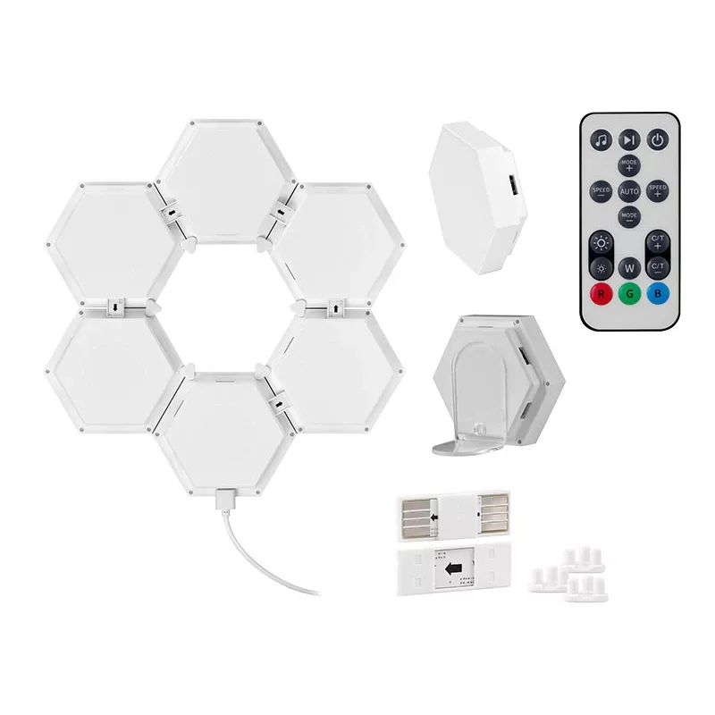 Süvistatav RGB LED-paneel TRACER Smart Hexagon Tracer 47256 Ambience TRAOSW47256