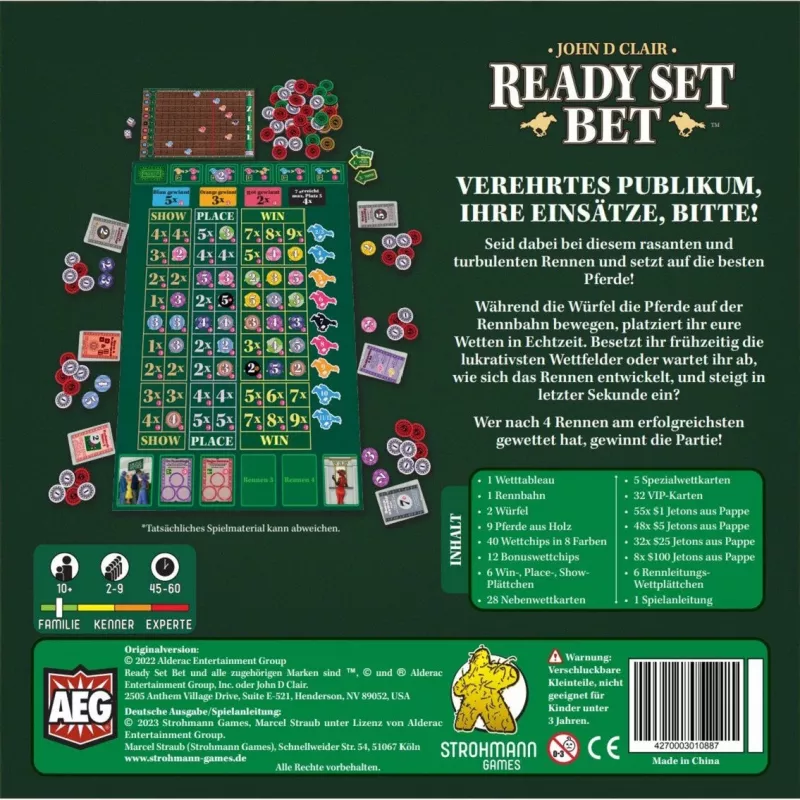 Ready Set Bet, Lauamäng