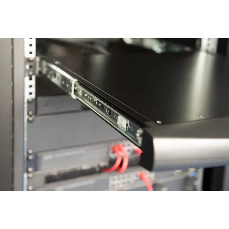 KVM-konsool Digitus 19-tolline LCD 8-pordiline VGA US-klaviatuur