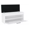 Topeshop PARMA SZAFKA BIEL shoe organizer Closed Valge