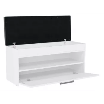 Topeshop PARMA SZAFKA BIEL shoe organizer Closed Valge
