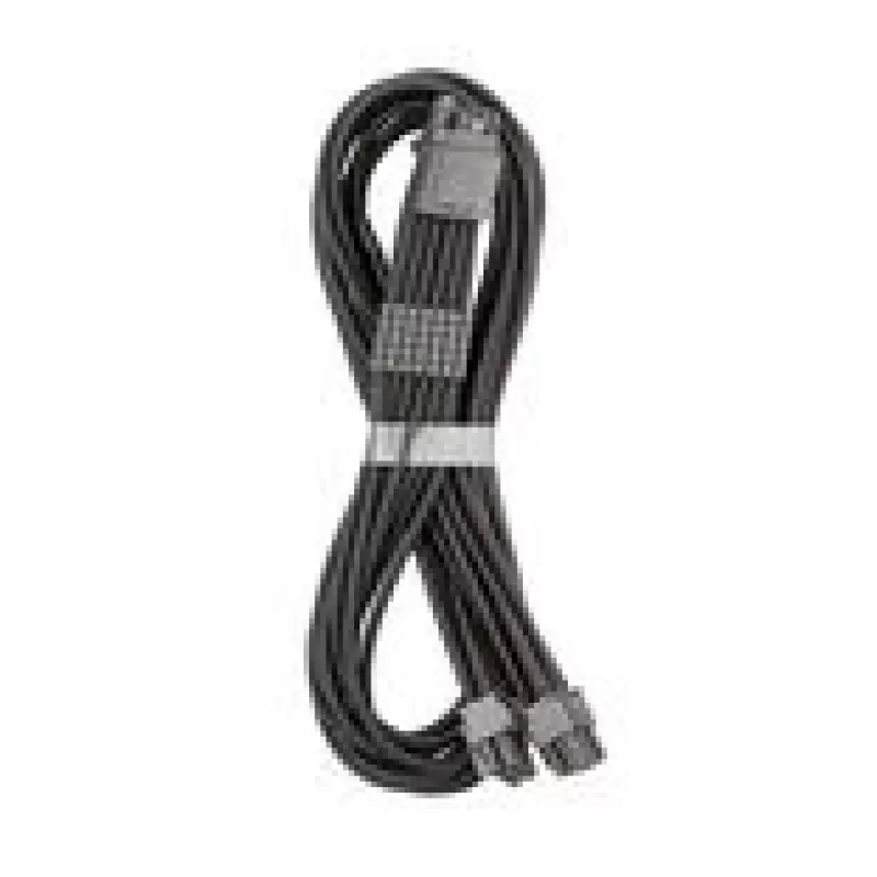 CableMod C-Series Pro ModMesh 16-pin kuni 2×8-pin varjestatud kaabel Corsair Type 4 ja 3 toiteallikatele, 60 cm, must