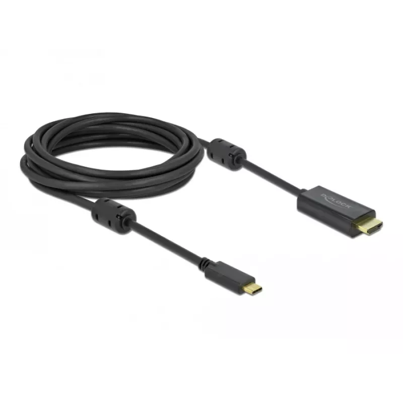 Aktiivne USB-C–HDMI-kaabel DeLOCK 85972 4K 60 Hz 5 m