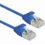 ROLINE DataCenter - patch-kaabel - RJ-45 (M) to RJ-45 (M) - 30 cm - U/FTP - CAT 6a - Halogen-Free, Moulded, Snagless, Stranded, 10 Gigabit Ethernet - Sinine, Pantone 647C (21.15.3341)
