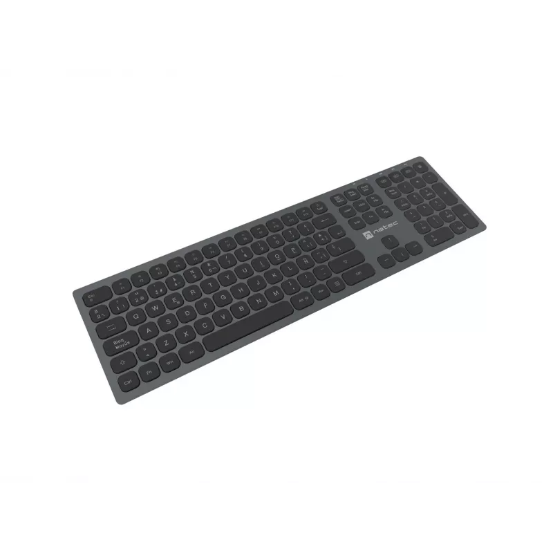 NATEC NKL-1830 klaviatuur Universaalne RF-juhtmevaba Bluetooth QWERTY Hispaania Must Hall