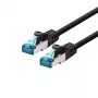 Võrgukaabel LOGON TCR55SS150BL RJ-45 Cat5e 15 m Must
