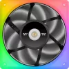 Ventilaator Thermaltake TOUGHFAN 12 RGB 12 cm Valge 500-2000 RPM