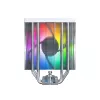Õhkjahuti Montech NX400 ARGB 120 mm valge — 270 W TDP, FDB, 156×74×120 mm