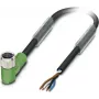 Phoenix Contact Sensor-/actuator-Cable M8 (90°) Socket open 10.0 m (SAC-4P-10,0-PUR/M 8FR)