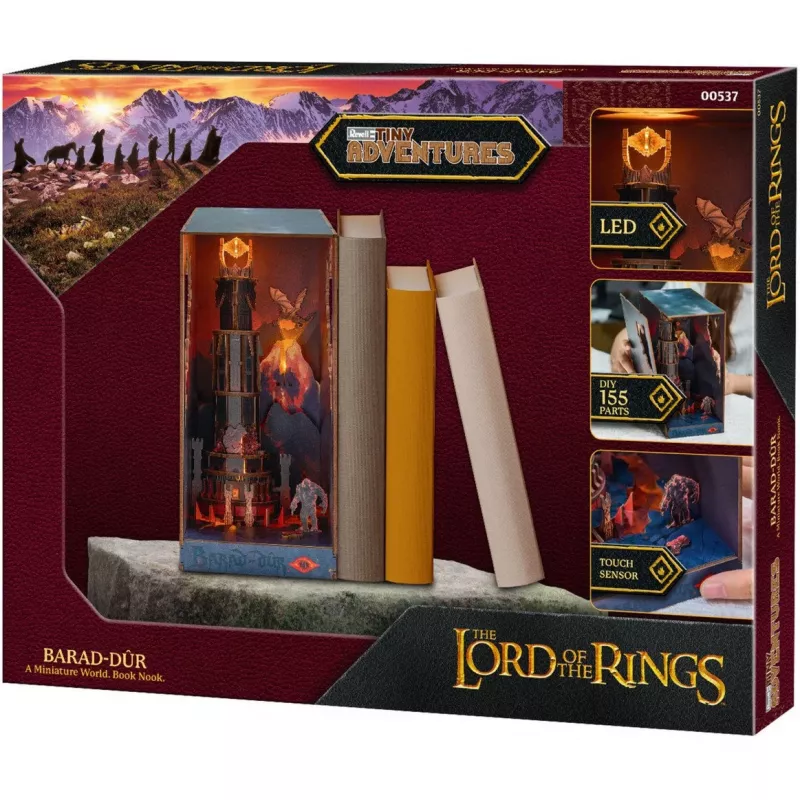 Plastist mudelikomplekt REVELL Tiny Adventures Sõrmuste isand “Barad-Dûr” (käsitöö) 00537