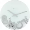 NeXtime kell 8115 Dropped, Ø43 cm, sein, hõbedane