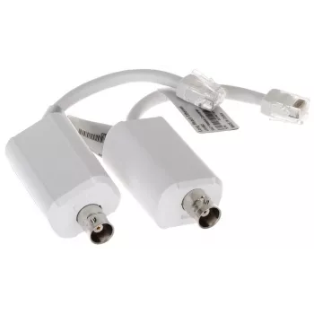 Videosignaali muundur DAHUA LR1002 — kompaktne valge seade, 56×27×21 mm, 0,0283 kg