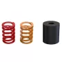 Moza Racing SR-P tarvikukomplekt, pedaalitarvikute komplekt, Must, Oranž, Punane, MOZA, SR-P, 3 tk