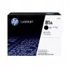 HP 81A must originaal LaserJet toonerikassett, 10500 lehekülge, must, 1 tk