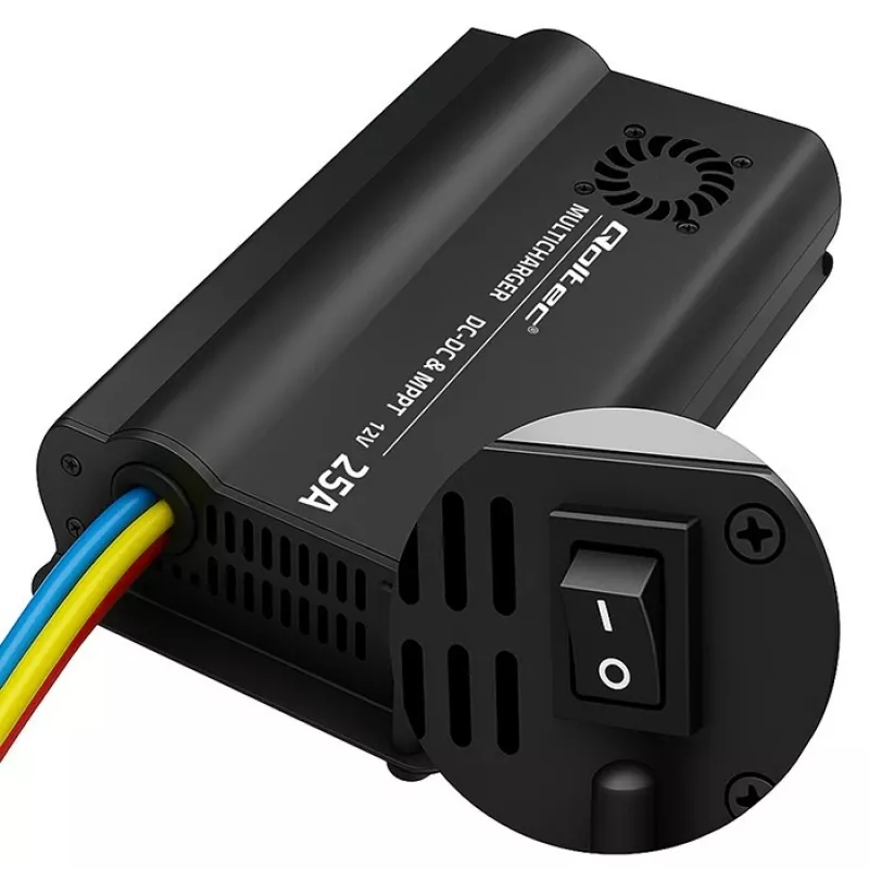 Auto Laadija DC-DC 12V MPPT juhtimisega 25A