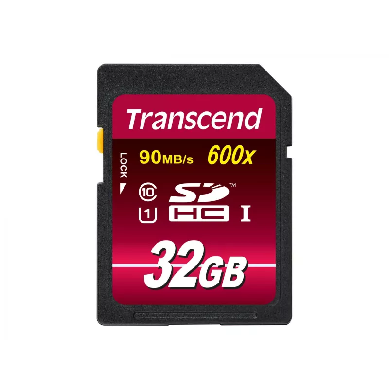 Välkmälu Transcend 32GB SDHC UHS-I 600x TS32GSDHC10U1