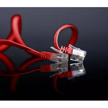 Võrgukaabel ShiverPeaks SP711-SLR Punane 1m Cat6 U/UTP
