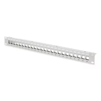 Digitus Modulaarne patch-paneel 24-pordiline DN-91410-24 RJ-45 Cat6a Hall
