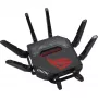 ASUS ROG Rapture GT-BE98 traadita ruuter 10 Gigabit Ethernet neljasagedusriba (2,4 GHz / 5 GHz-1 / 5 GHz-2 / 6 GHz) Must