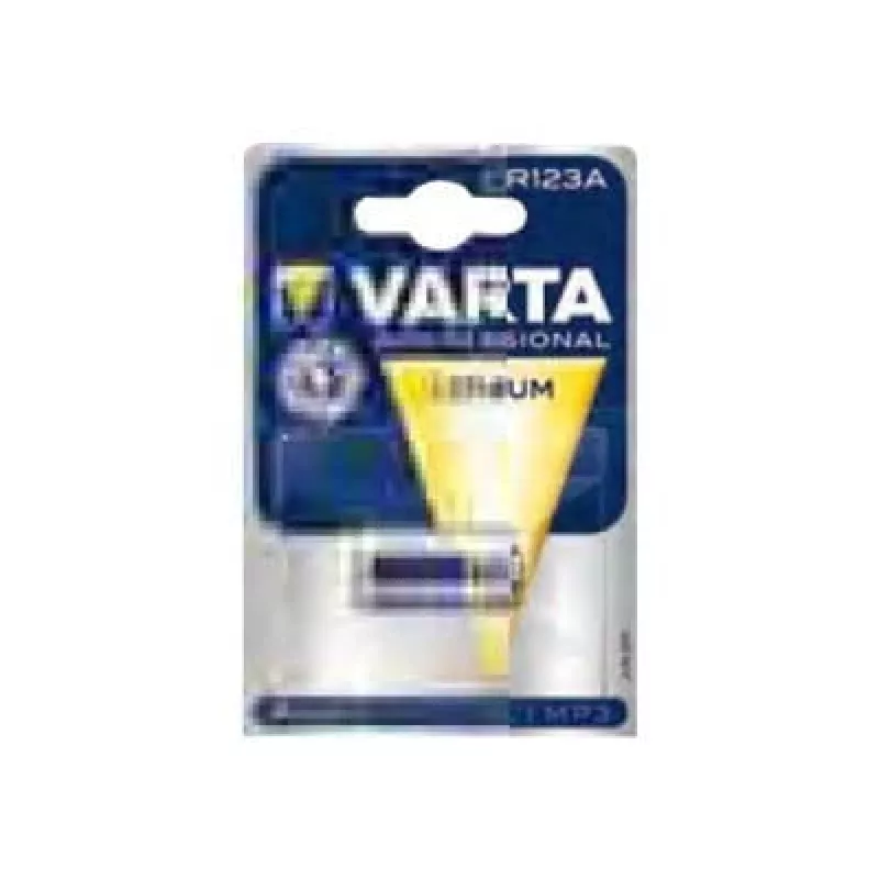 Varta liitium CR123A 3V 1600mAh kaameraaku