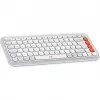Logitech POP Icon Combo Bluetooth QWERTZ Swiss hiir ja klaviatuur oranž valge