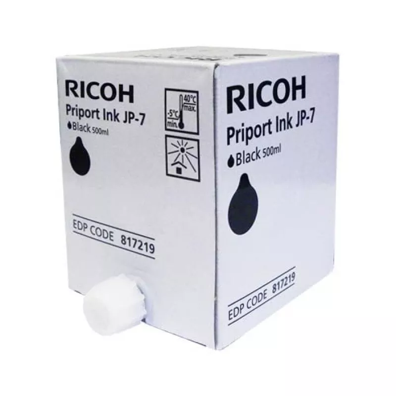 Ricoh JP7 - 500 ml - Must - Tooneritäide - Priport JP 750, JP750 jaoks