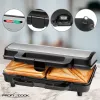ProfiCook PC-ST 1092 - võileivagrill - 900 W - roostevaba teras/must