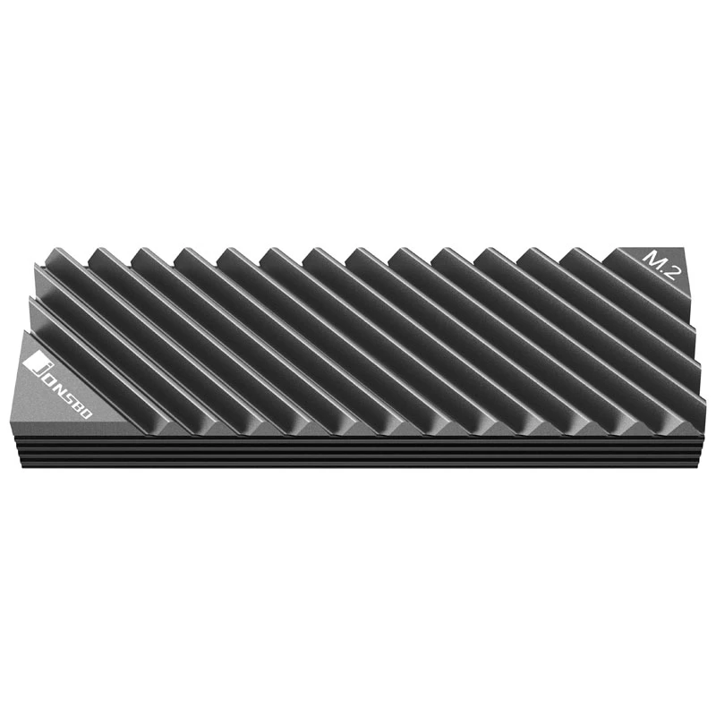 Jahutusradiaator Jonsbo M.2-3 hall Must Hall 24.4mm 73mm 9.6mm