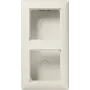 JUNG AP-Cap with Frame 2-way AS582AW AS 500 White AS582AW (AS582AW)