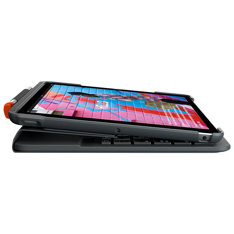 Klaviatuur Logitech õhuke Folio iPadile (7., 8. ja 9. põlvkond)