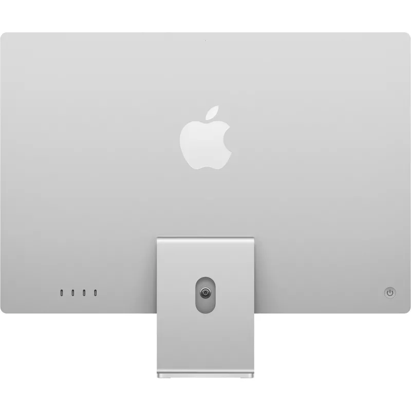 Apple iMac24 Hõbedane/M4-8C-CPU 8C-GPU/16GB/256GB SSD/Klaviatuur-Saksa/MM2/1GB Ethernet