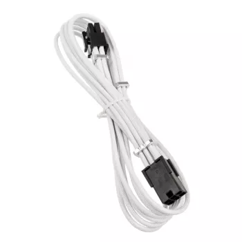 PCIe 6-kontaktiline pikenduskaabel BITFENIX Alchemy 45 cm valge ümbrisega