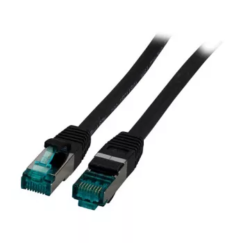 EFB-Elektronik RJ45 paigakaabel Cat.6A S/FTP LSZH must 0,15m Tootja: EFB Elektronik (MK6001.0,15B)