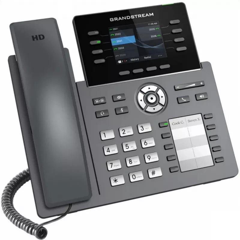 Grandstream GRP2634 IP-telefon, must