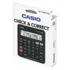Lauakalkulaator CASIO MJ-120D PLUS — lihtne 12-kohaline, aku/päikesepatarei, 35 klahvi, maksu- ja ruutjuurefunktsioon, must