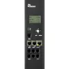 Inter-Tech SA-1632WN PDU (toitejaotusseade) 16x C13 pistikupesa, hallatav/jälgitav, 100–240 V, 32 A, TCP/IP, SNMP, must