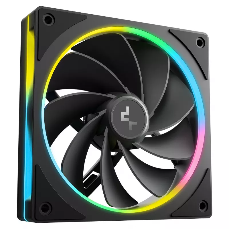 Lauaarvuti korpus DeepCool CL6600 Must — toetab ATX/PS2/SFX/SFX-L toiteplokke, 140 mm esiventilaatoreid, 120/140 mm üla- ja tagaventilaatoreid, 2,5/3,5 tolli draive